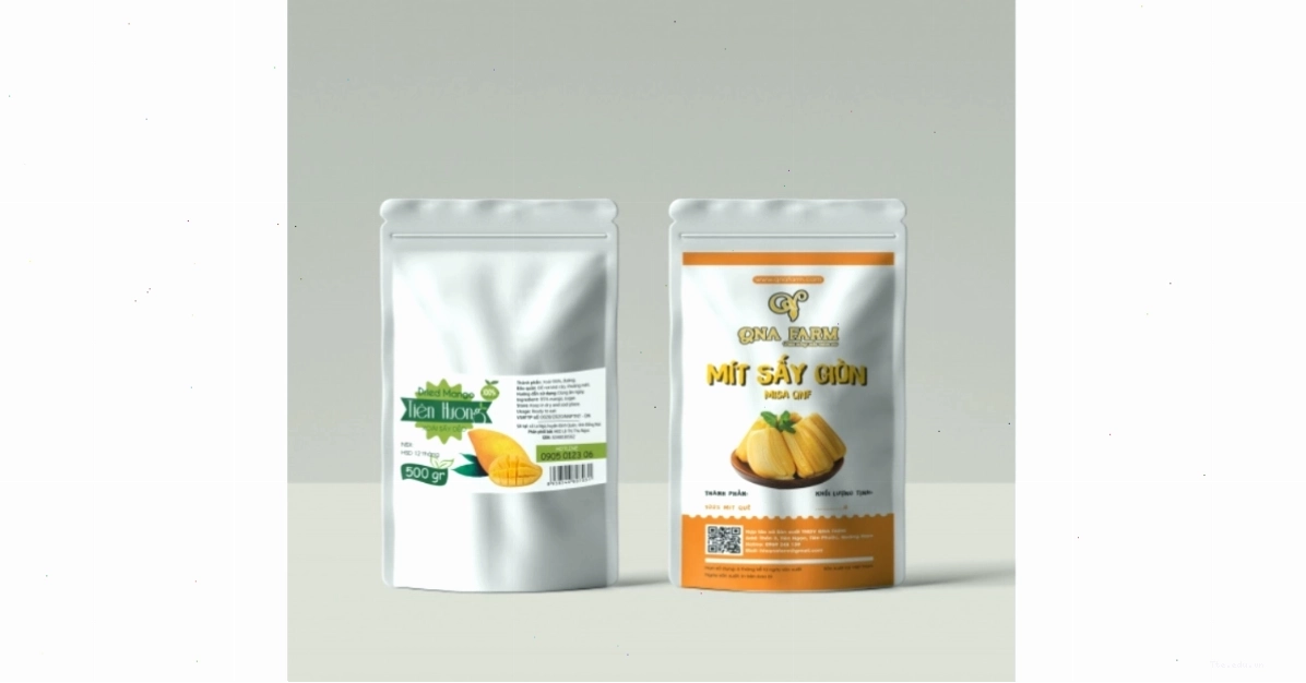 Hình ảnh minh họa mockup bao bì sản phẩm thực tế
