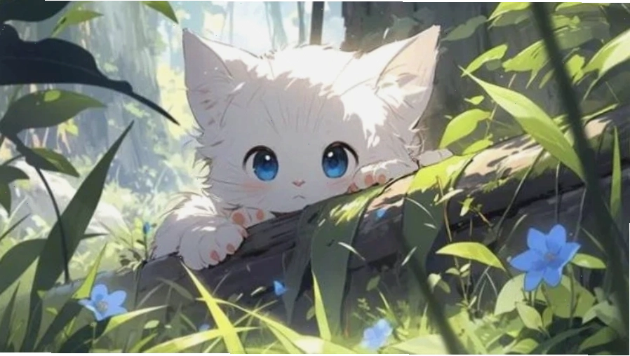 Hình nền Anime 3D với nhân vật nữ trong trang phục fantasy