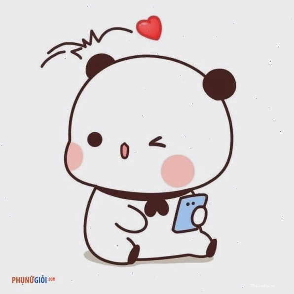 Hình nền cute với hình vẽ chú gấu và các yếu tố trang trí ngộ nghĩnh