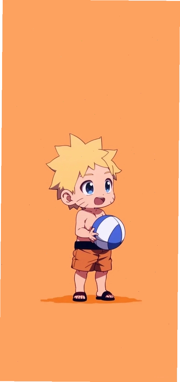 Hình nền Naruto chibi dễ thương
