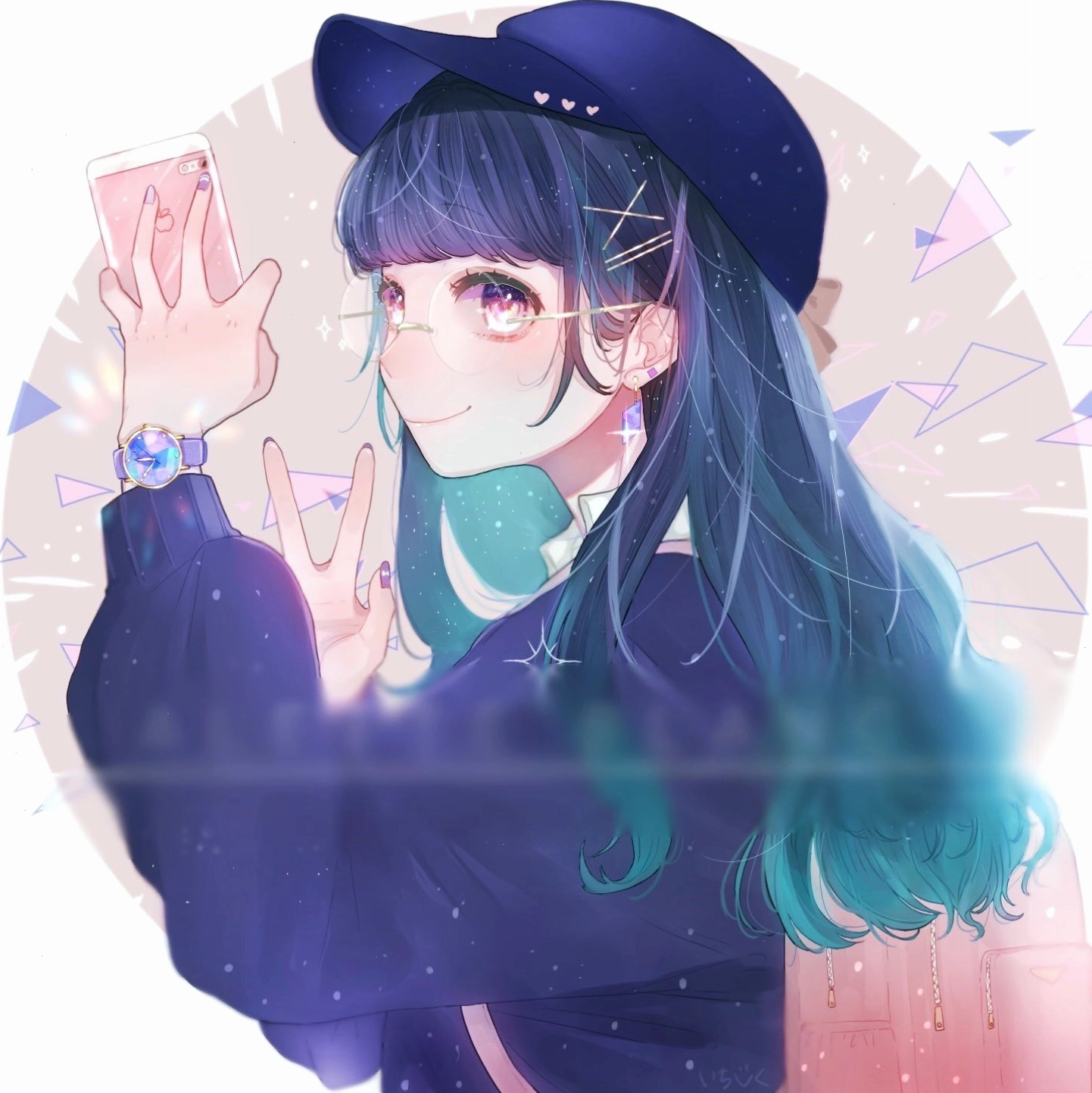 Hình vẽ anime cô gái