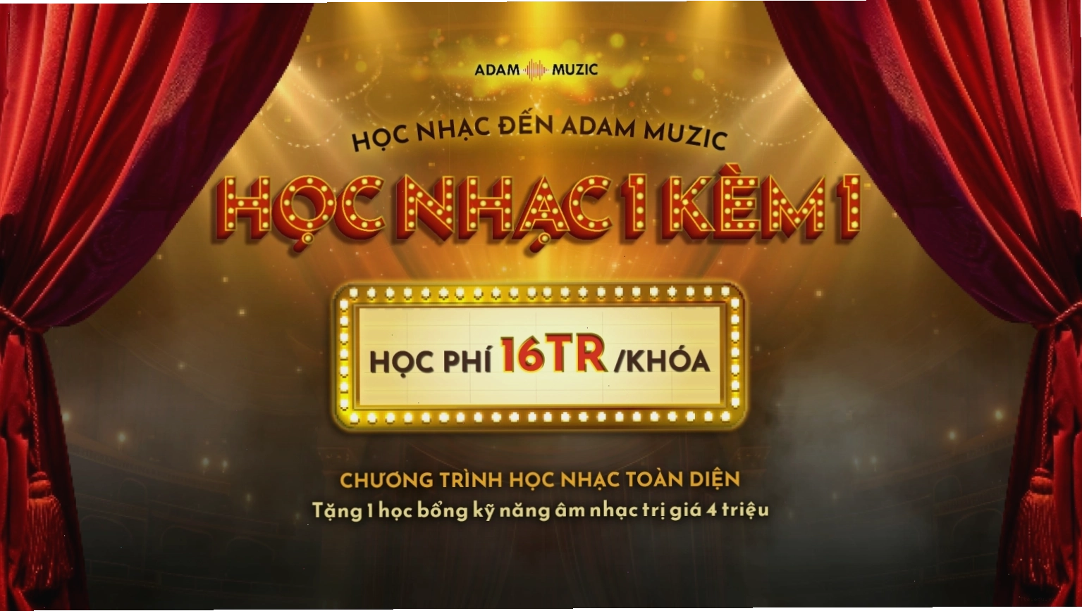 Học nhạc 1 kèm 1 online