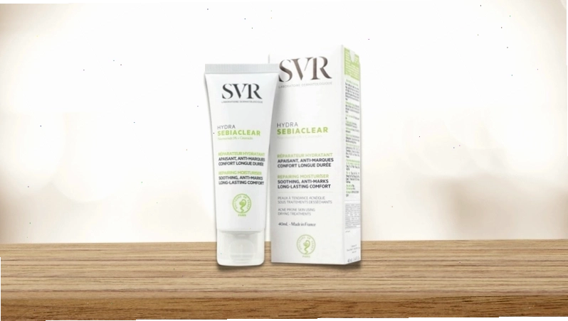 Kem bôi SVR Sebiaclear Hydra dưỡng ẩm cho da dầu mụn
