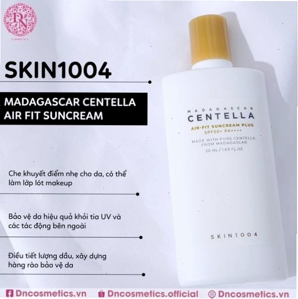 Kem chống nắng Skin1004 Centella Air Fit Sunscreen cho da dầu mụn