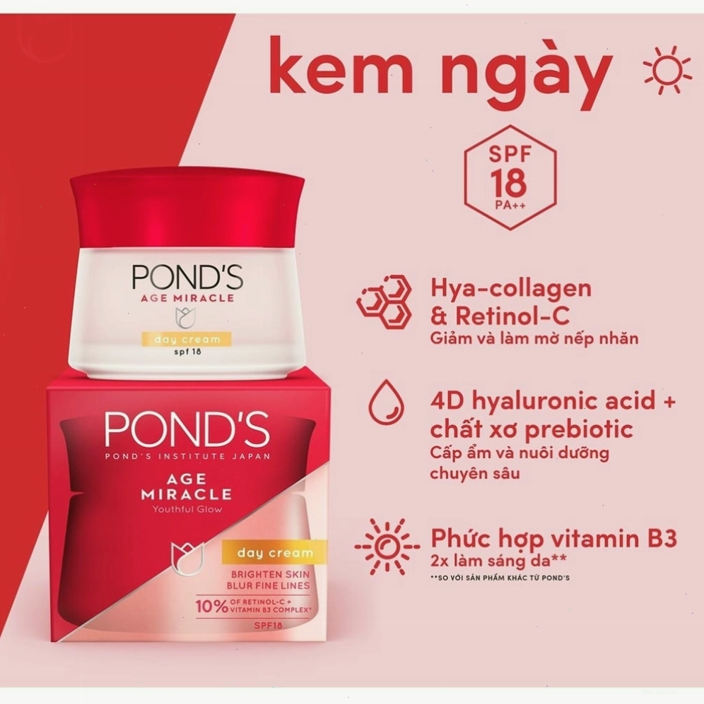 Kem dưỡng Pond's Super Lightening Day Cream