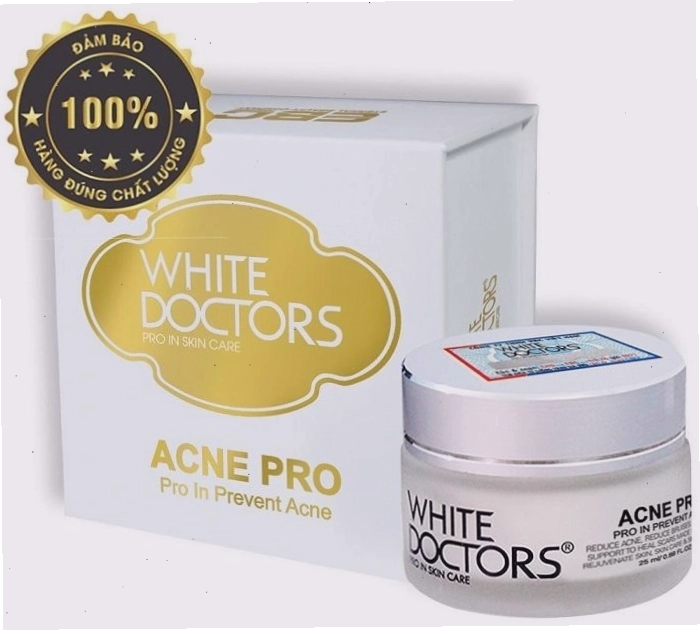Kem trị mụn White Doctors Acne Pro hiệu quả cho da dầu