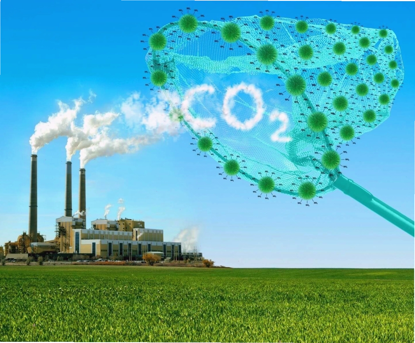 Khí CO2 là nguyên nhân chính gây ra hiệu ứng nhà kính, với hình ảnh minh họa các nhà máy thải khói