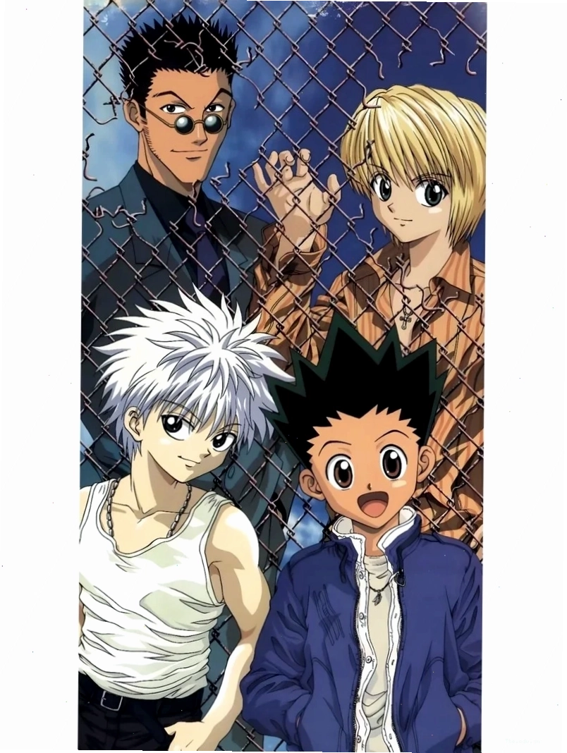 Killua Zoldyck với ánh mắt sắc bén và phong thái ngầu