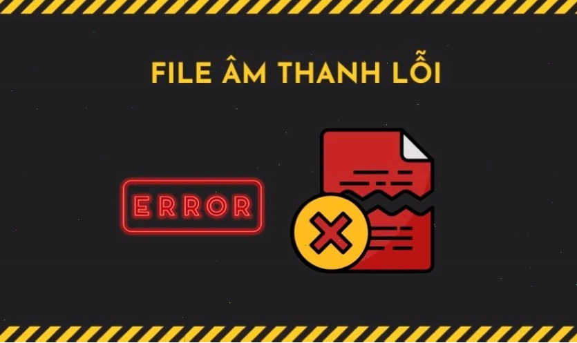 Lỗi file nhạc là nguyên nhân phổ biến khiến loa bị rè