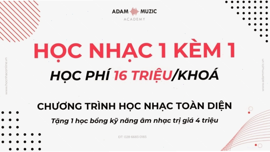 Lớp học nhạc tại Adam Muzic