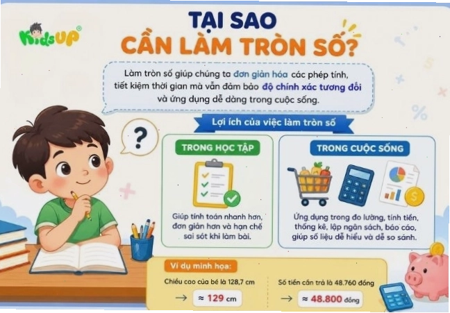 Lý do cần làm tròn số trong các phép tính khoa học và đời sống