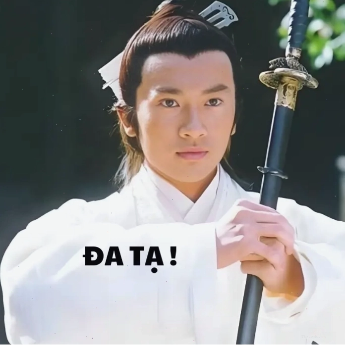 Meme chắp tay đa tạ theo phong cách kiếm hiệp