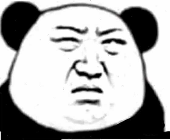 Meme gấu trúc tỏ thái độ khinh bỉ