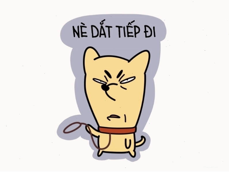 Meme hài hước với câu nói đắt tiếp đi