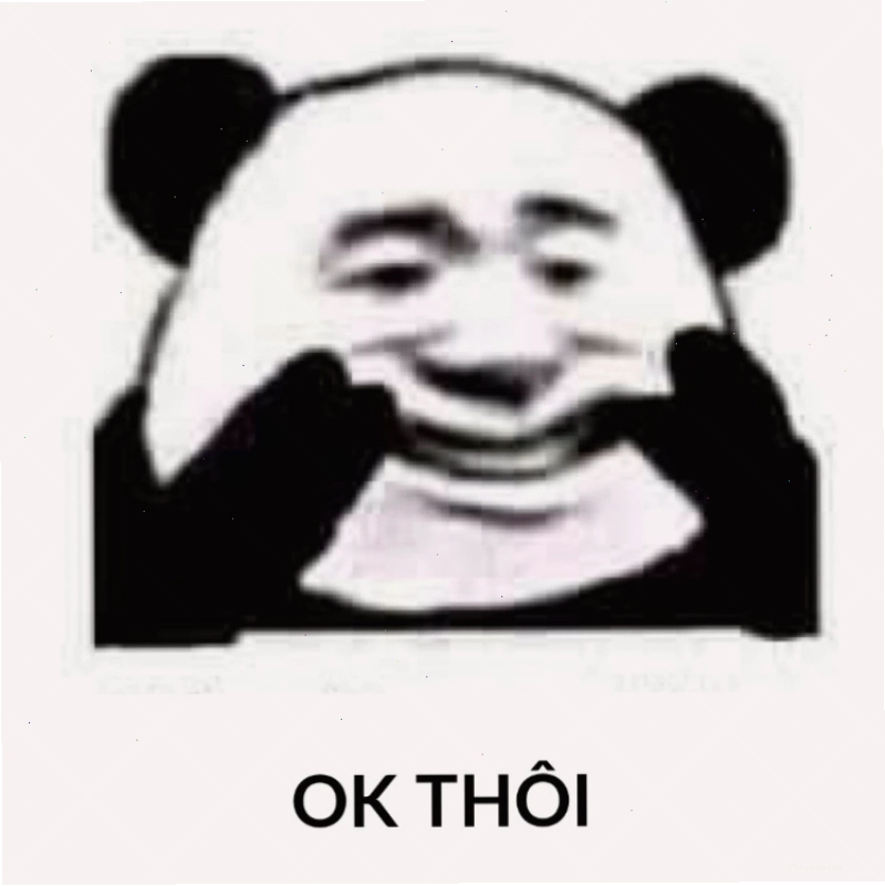 Meme ok bạn bè với thái độ vui vẻ