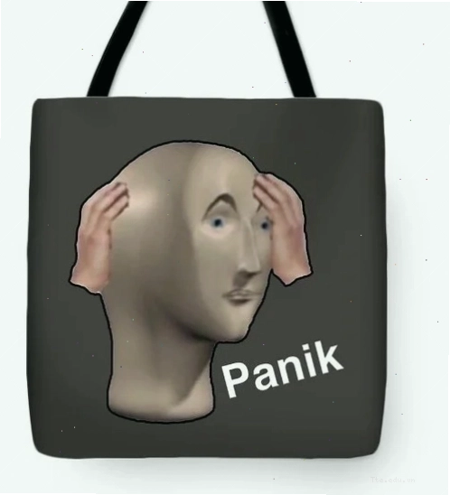 Meme stonk thể hiện sự hoảng loạn