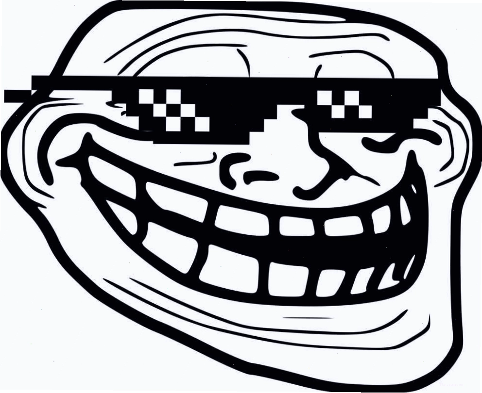 Meme troll với phong cách đơn giản nhưng hiệu quả