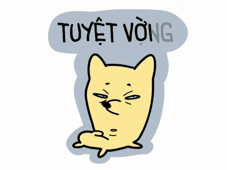 Meme tuyệt vời và tuyệt vọng thể hiện hai thái cực cảm xúc