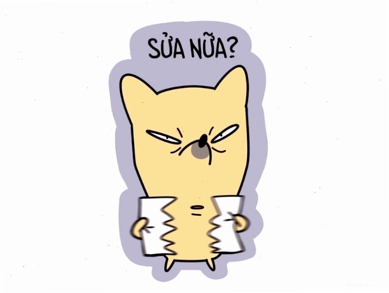 Mèo bựa với meme sửa nữa