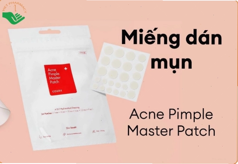 Miếng dán mụn COSRX Acne Pimple Master Patch hiệu quả trong việc hút mụn