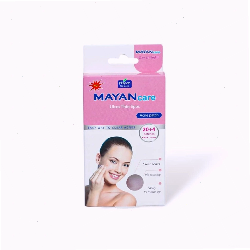 Miếng dán mụn Mayan Ultra Thin Spot - giải pháp mỏng nhẹ cho nốt mụn