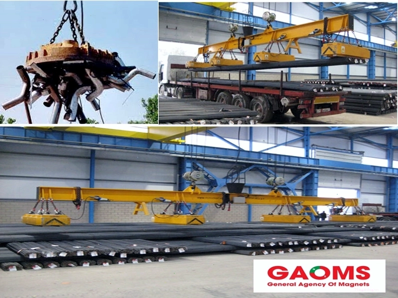 Minh họa các ứng dụng đa dạng của nam châm điện