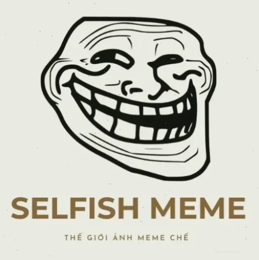 Một avatar anime theo phong cách meme, thể hiện sự ngầu lòi một cách hài hước