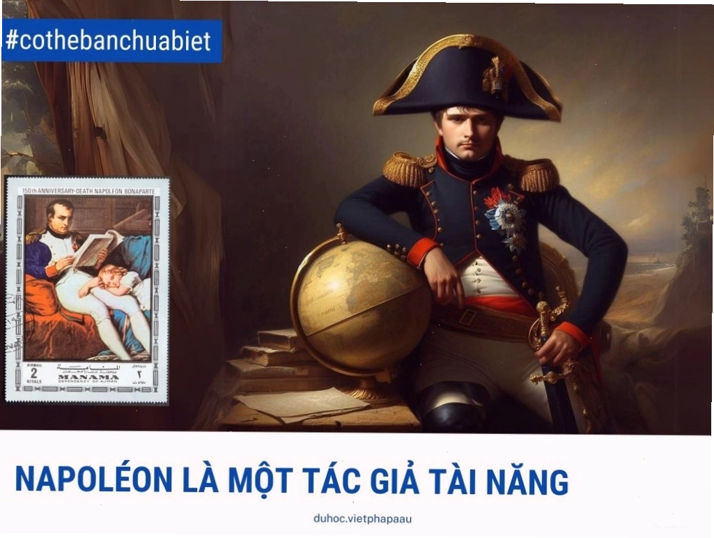 Napoleon Bonaparte trong bộ quân phục uy nghiêm