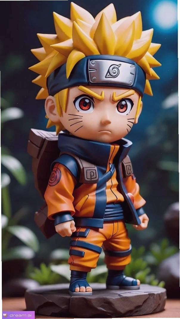 Naruto phiên bản 3D chibi ấn tượng