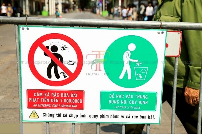 Nguy cơ sức khỏe từ việc xả rác bừa bãi
