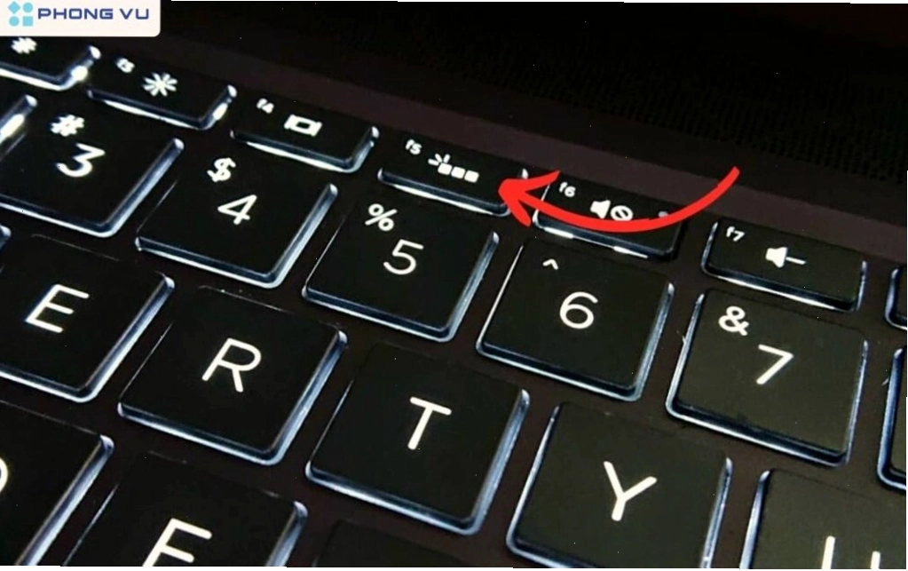 Nhận biết các ký hiệu bật đèn bàn phím trên laptop
