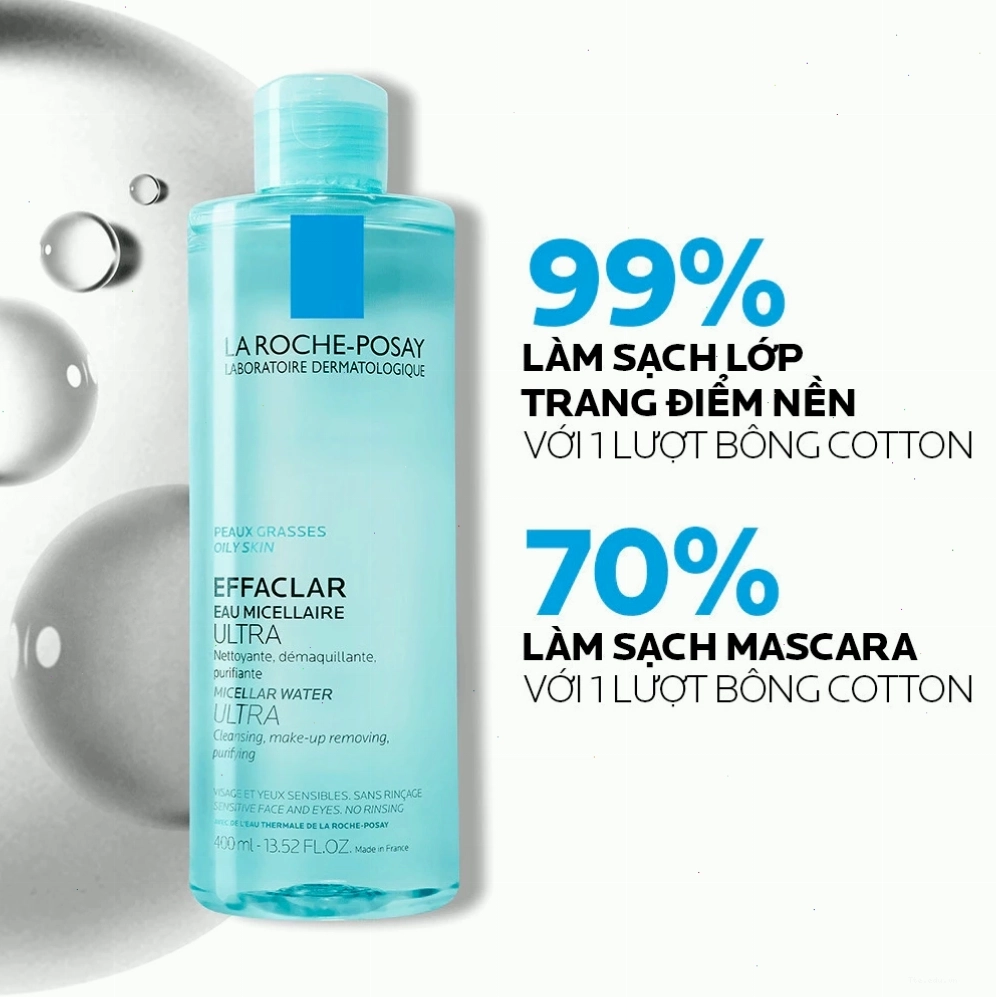 Nước tẩy trang La Roche-Posay Effaclar Micellar Water