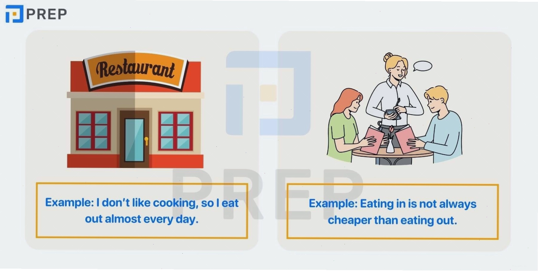 Phrasal verb với Eat trong tiếng Anh