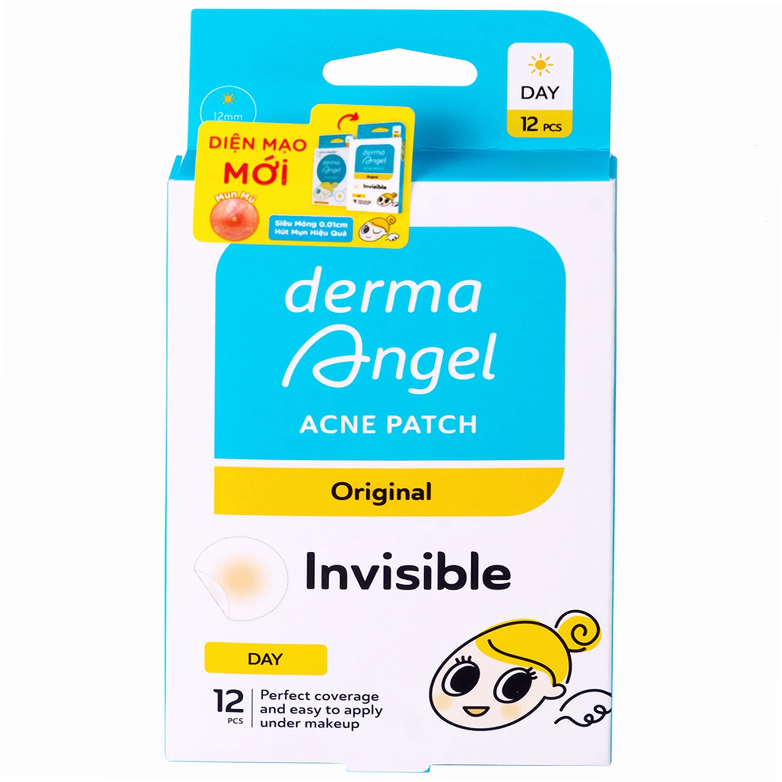 So sánh hiệu quả miếng dán mụn Derma Angel