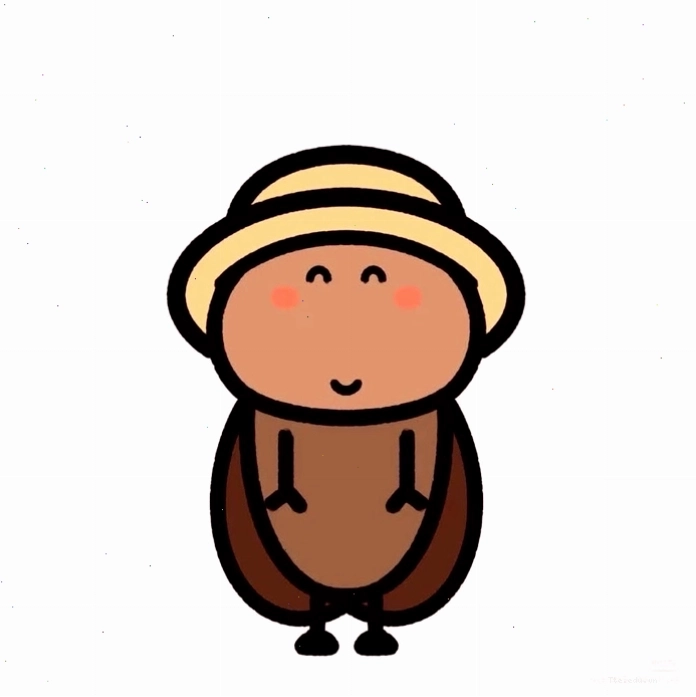 Sticker con gián cute phù hợp với cộng đồng Gen Z