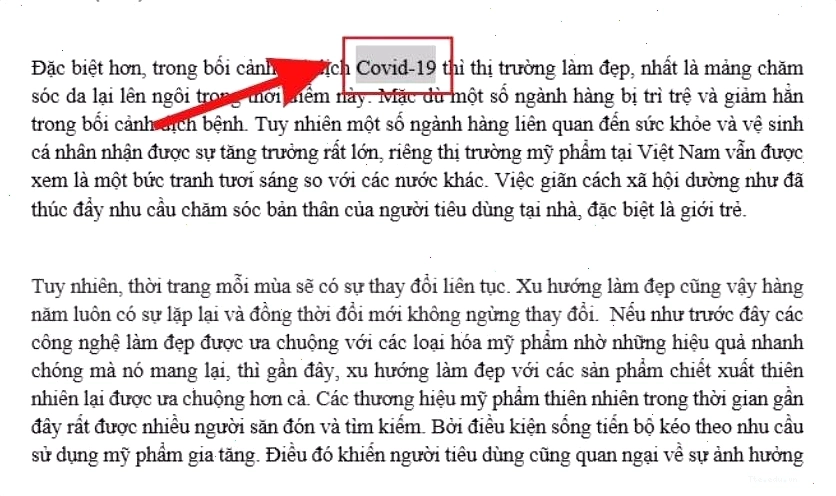 Sử dụng thẻ References để chèn Footnote trên Word