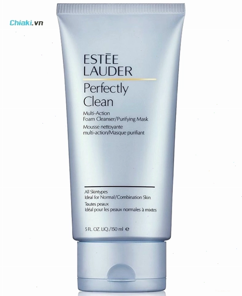 Sữa rửa mặt Estee Lauder Perfectly Clean cho da khô và mụn