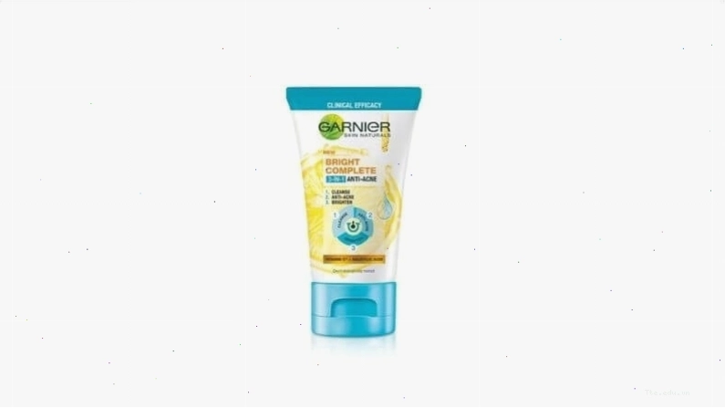 Sữa rửa mặt Garnier Bright Complete 3 in 1 Foam Anti Acne cho da mụn