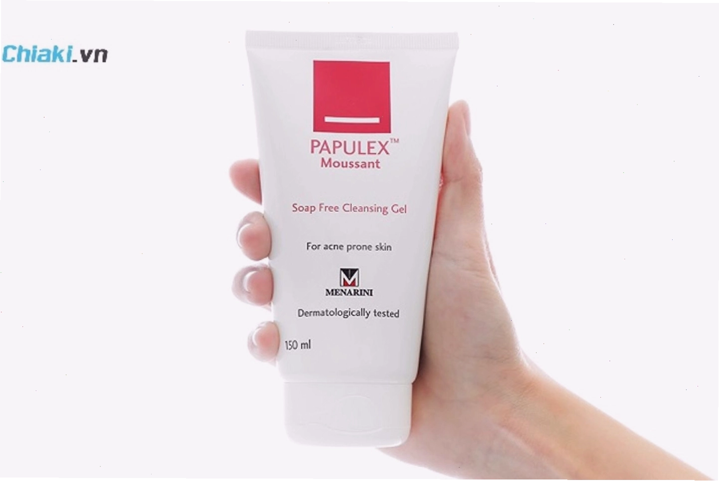 Sữa rửa mặt Papulex Moussant Soap Cleansing Gel hỗ trợ cải thiện mụn