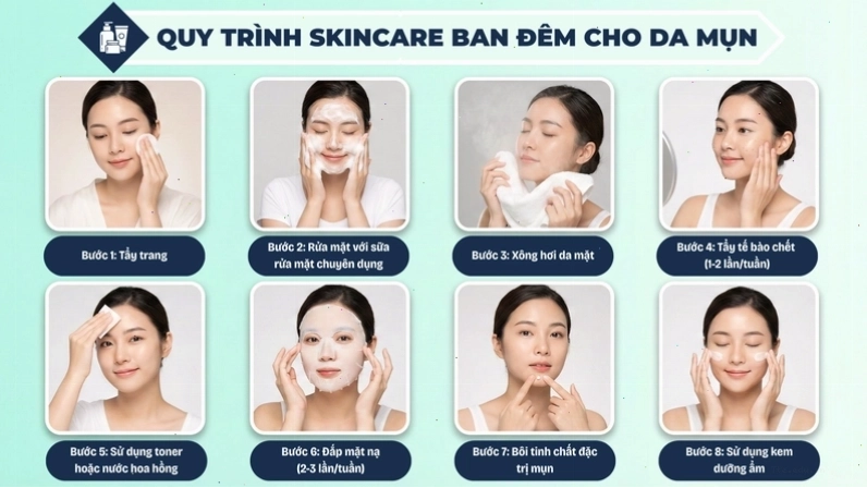 Tẩy tế bào chết giúp thông thoáng lỗ chân lông cho da dầu mụn
