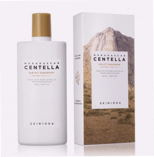 Texture của kem chống nắng Centella Skin1004