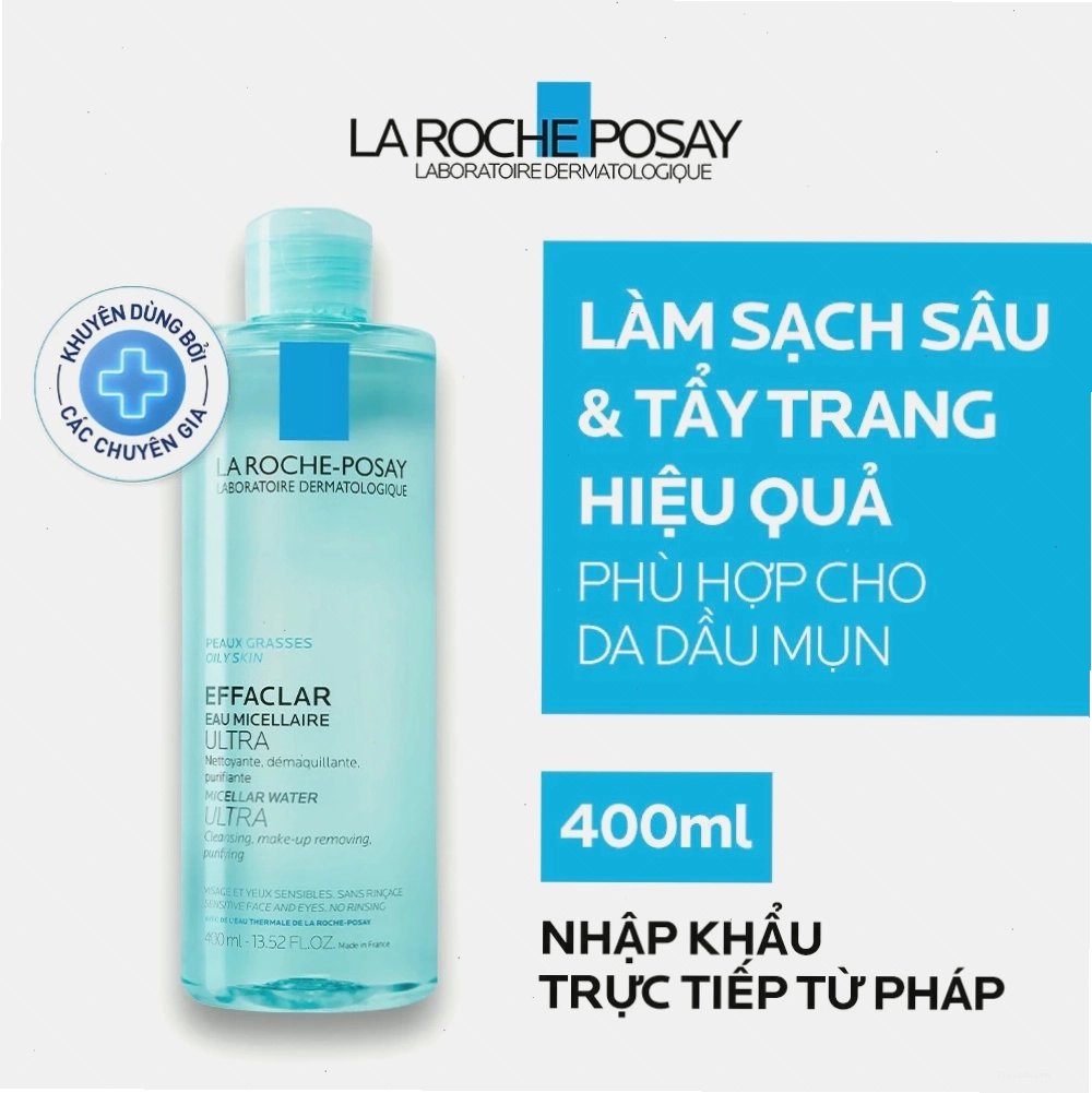 Thành phần dịu nhẹ của nước tẩy trang La Roche-Posay