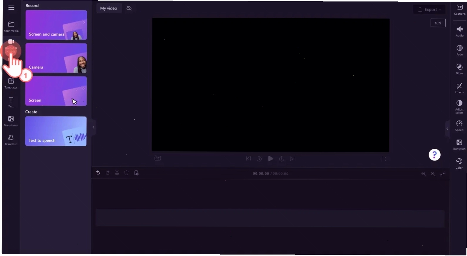 Thêm hiệu ứng và văn bản vào video thuyết trình