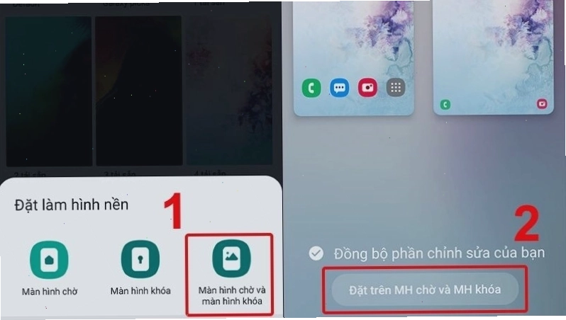 Thiết lập ảnh làm màn hình chờ và màn hình khóa trên Android