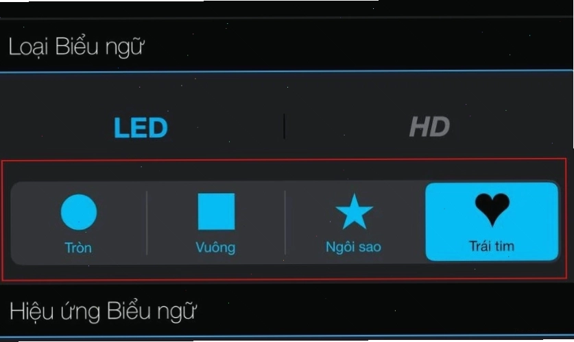 Tùy chỉnh biểu ngữ với nhiều hình dạng và hiệu ứng