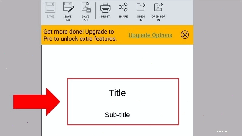 Ví dụ về việc sử dụng font chữ dễ đọc trong slide