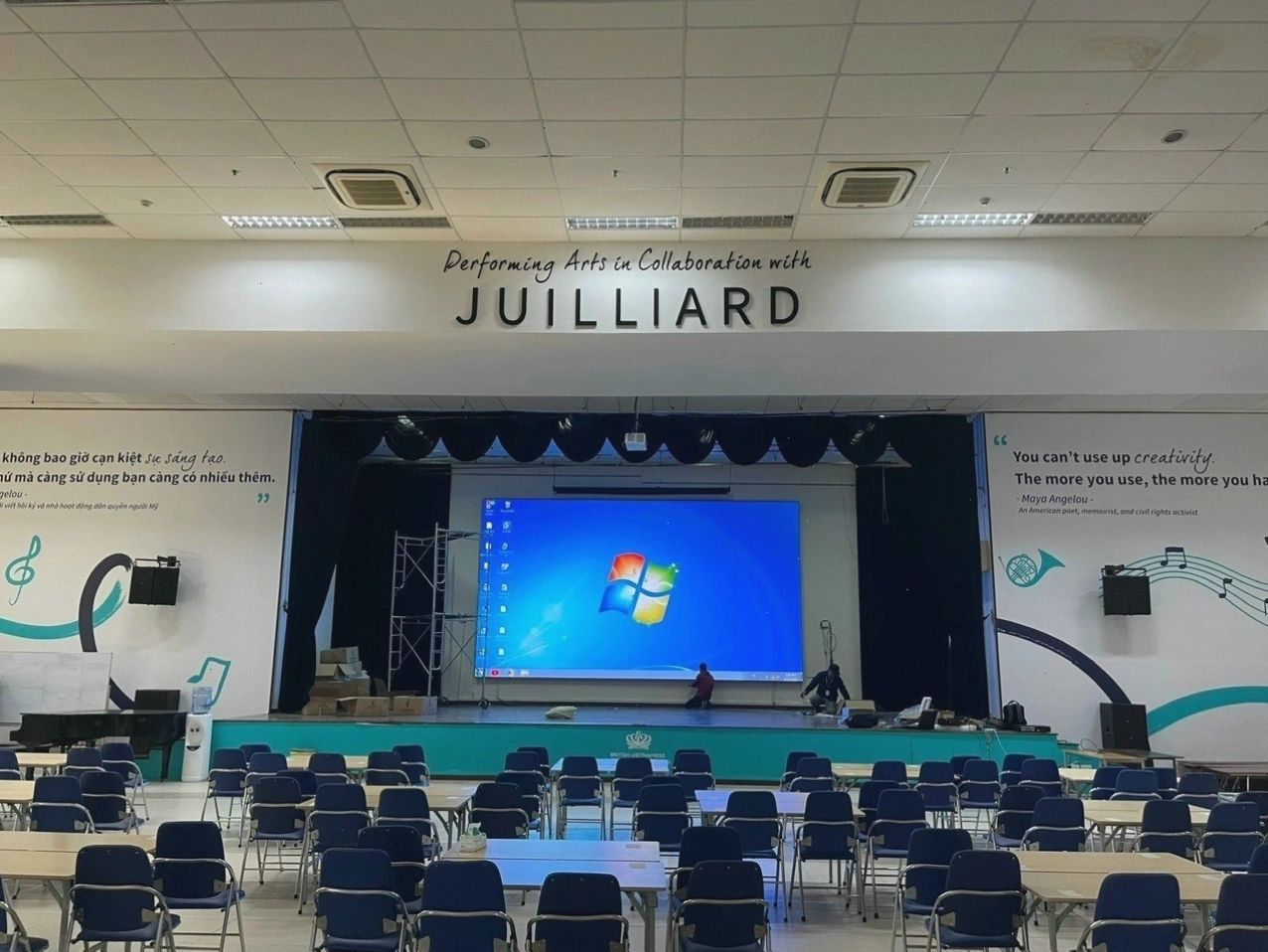 Visual Led tạo hiệu ứng sân khấu ấn tượng