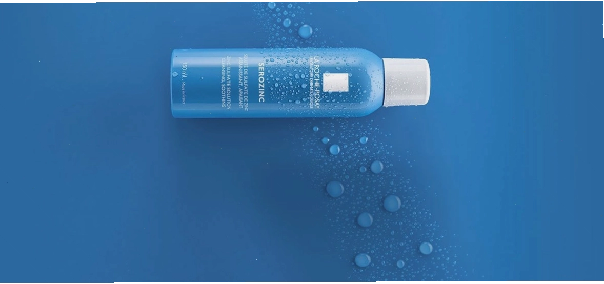 Xịt khoáng La Roche-Posay với các hạt sương mịn giúp làm dịu da dầu mụn