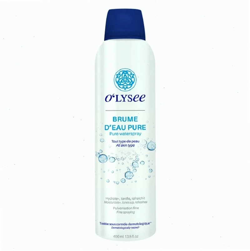 Xịt khoáng O'Lysee 400ml với hạt sương mịn màng