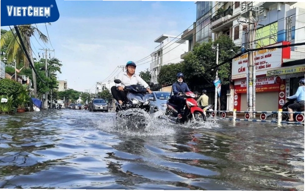Hiện tượng triều cường dâng cao tại khu vực ven biển